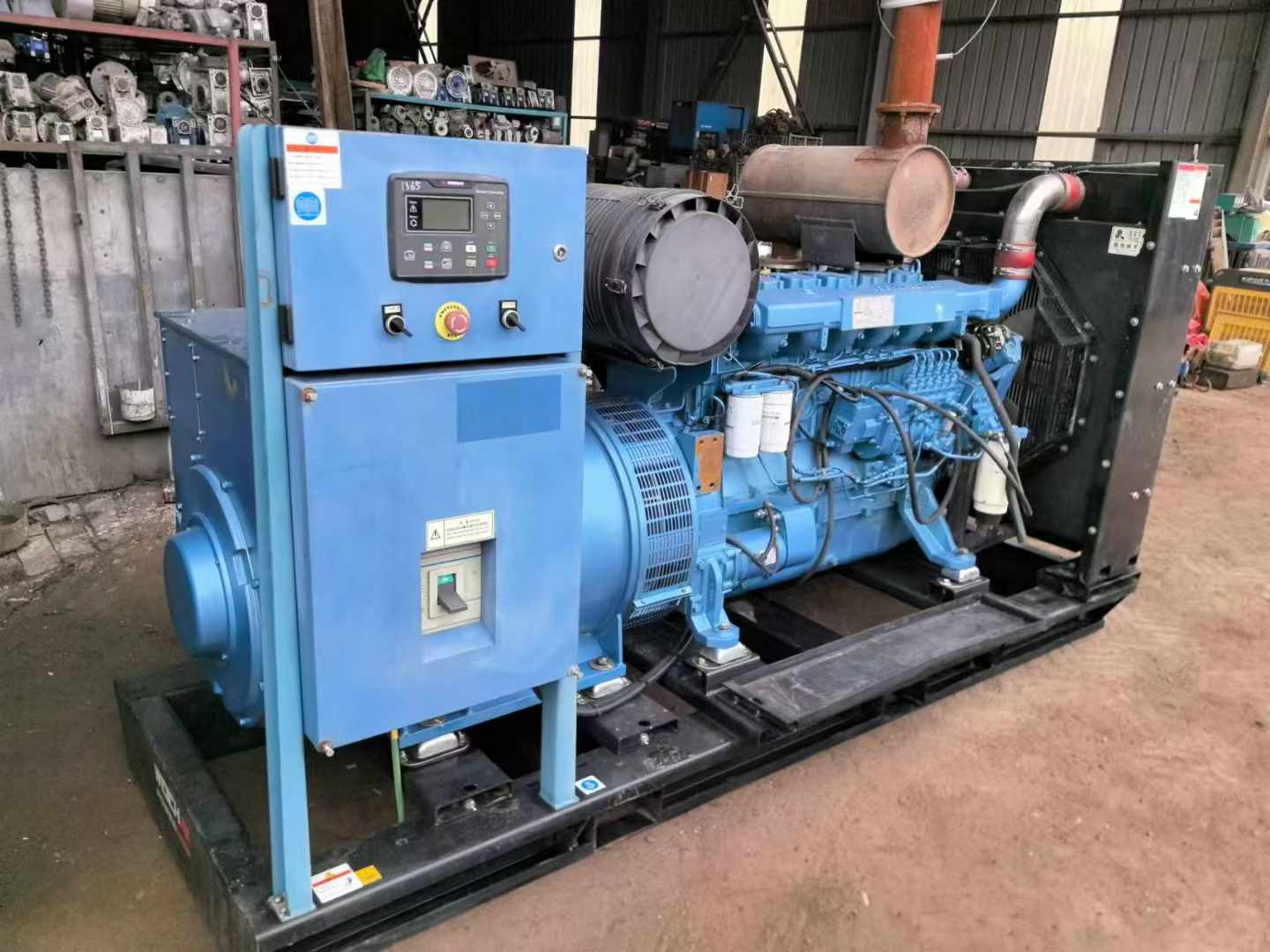 卢氏500kW 柴油发电机组可带动设备功率的计算公式是什么?
